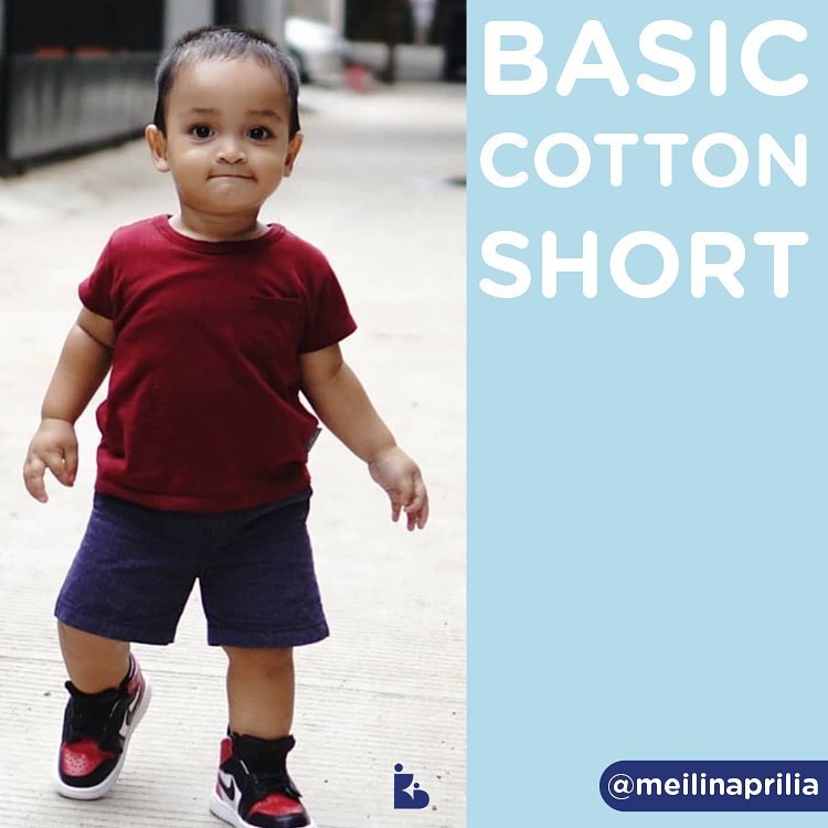 Little Palmerhaus Basic Cotton Short I | Celana Anak