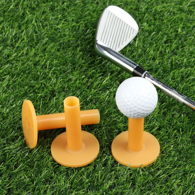 2pcs Tee Golf Karet Golf Tee Rubber Mat 6/7/8cm Tee Karet Training Karet Dudukan Bola Golf