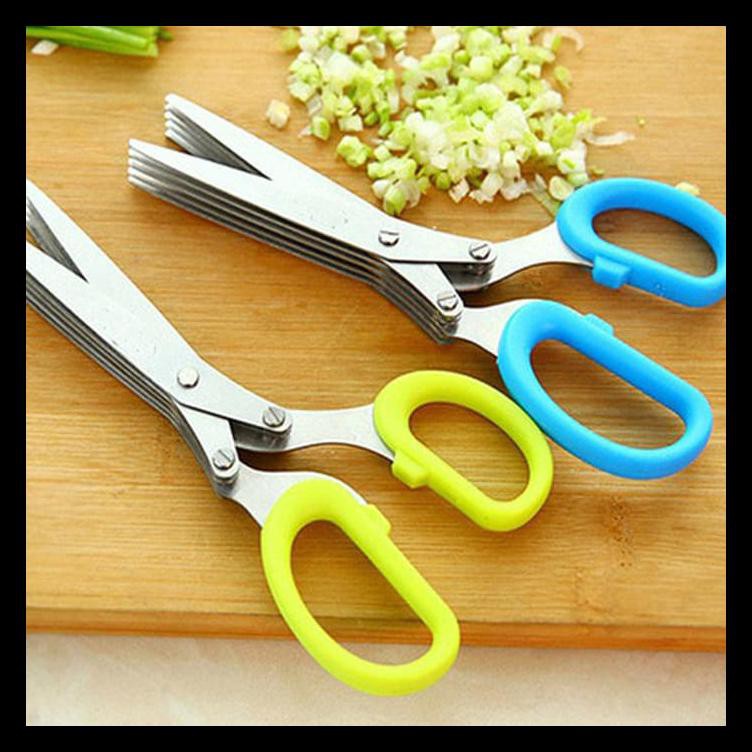 

Gunting Sayur 5 Lapis / Gunting Dapur New