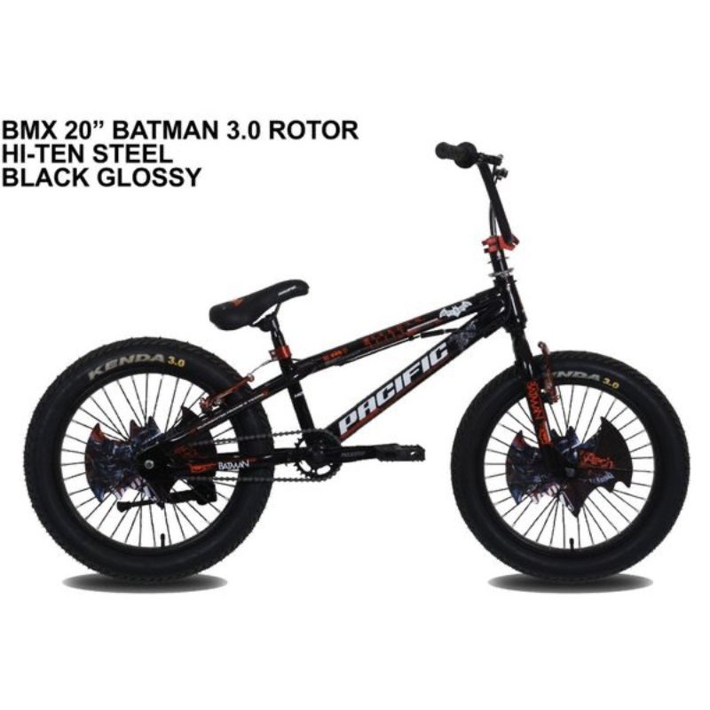 Jual BMX 20 PACIFIC BATMAN HOTSHOT BAN 3.0 ROTOR | Shopee Indonesia