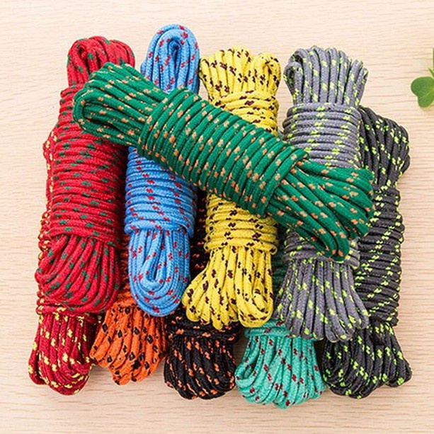 ❤GTB❤ Tali Jemuran 10 Meter Nilon Tambang Jemuran Kemah Camping Kemah Ikat best quality R533