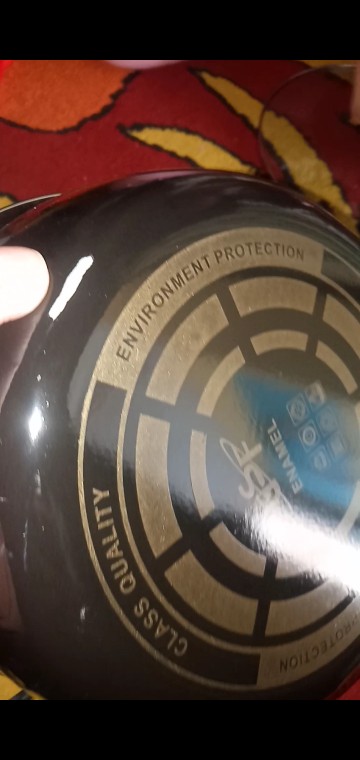 Terlaris !!! Panci Kuah Enamel Gsf & Q2 Anti Lengket Uk 22 Gsf 4022 & Q2 2201 Tutup Kaca Panci Susu