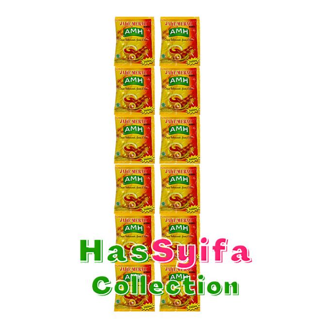 

AMH Jahe Merah Amanah Super Habbatussauda RENCENG ( 12 Sachet )