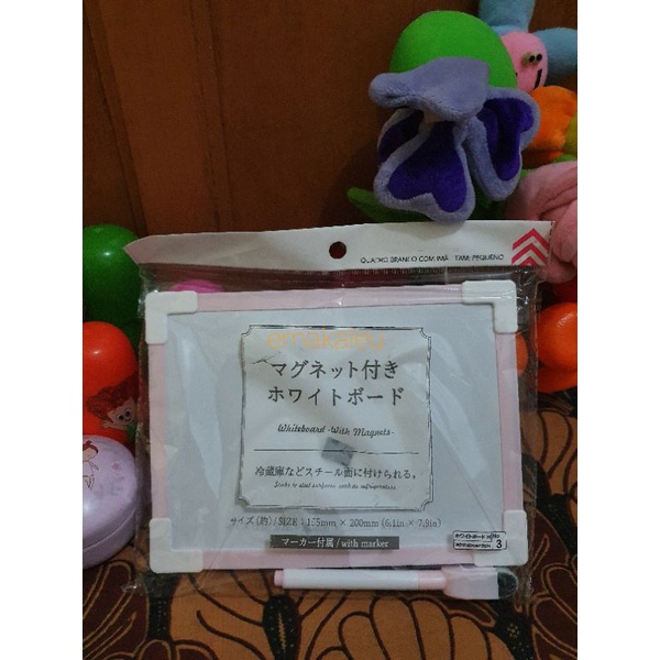 

Papan Tulis Magnet & Penghapus/Whitebord With Magnets & Marker Kulkas