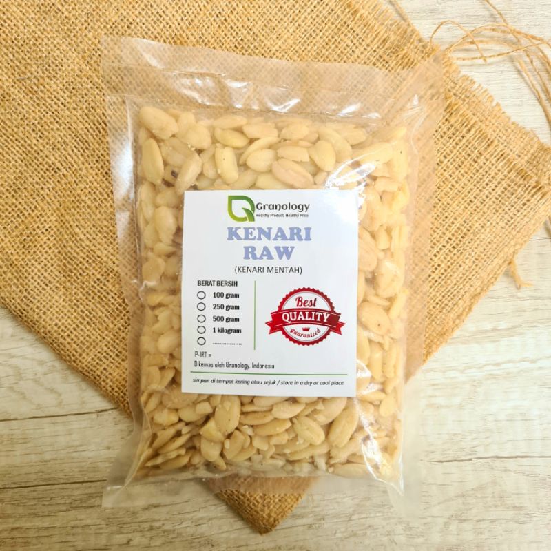 Kacang Kenari Mentah / Raw Pili Nut - 500 gram