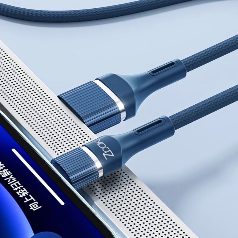 (Z-Box 03) Smart Cable Data Fast Charge 3A Micro Usb/ Type C/ lPhone 5 6 6s 6+ 6s+ 7 7+ X XS XR