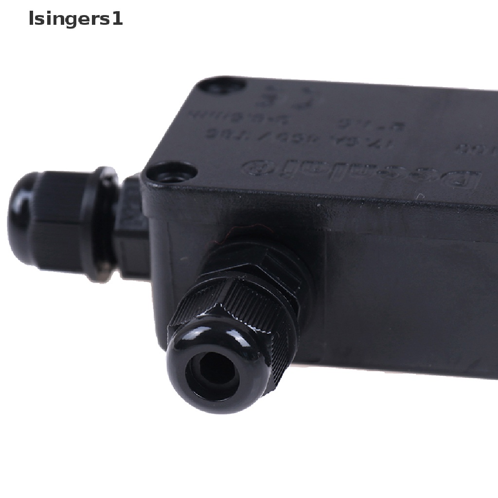 (lsingers1) Junction box Konektor Kabel 3 Arah Anti Air IP66 Dengan terminal 450v Untuk outdoor