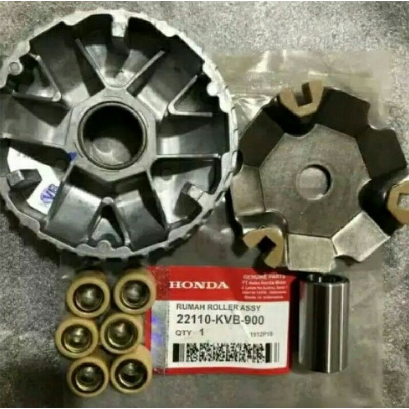 RUMAH ROLLER ASSY / LOLER HONDA VARIO 110 KARBU KVB SATU SET