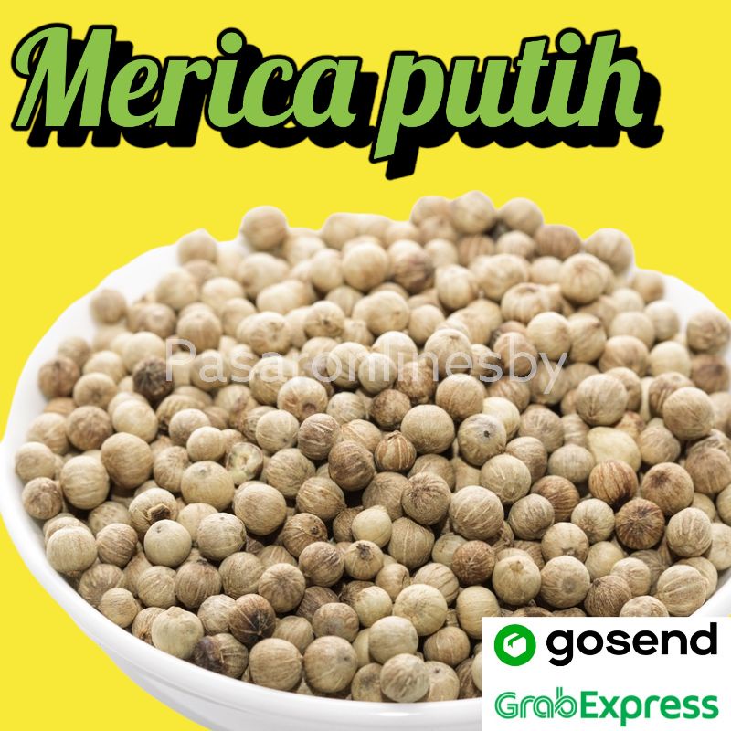 

Merica Putih utuh / lada putih