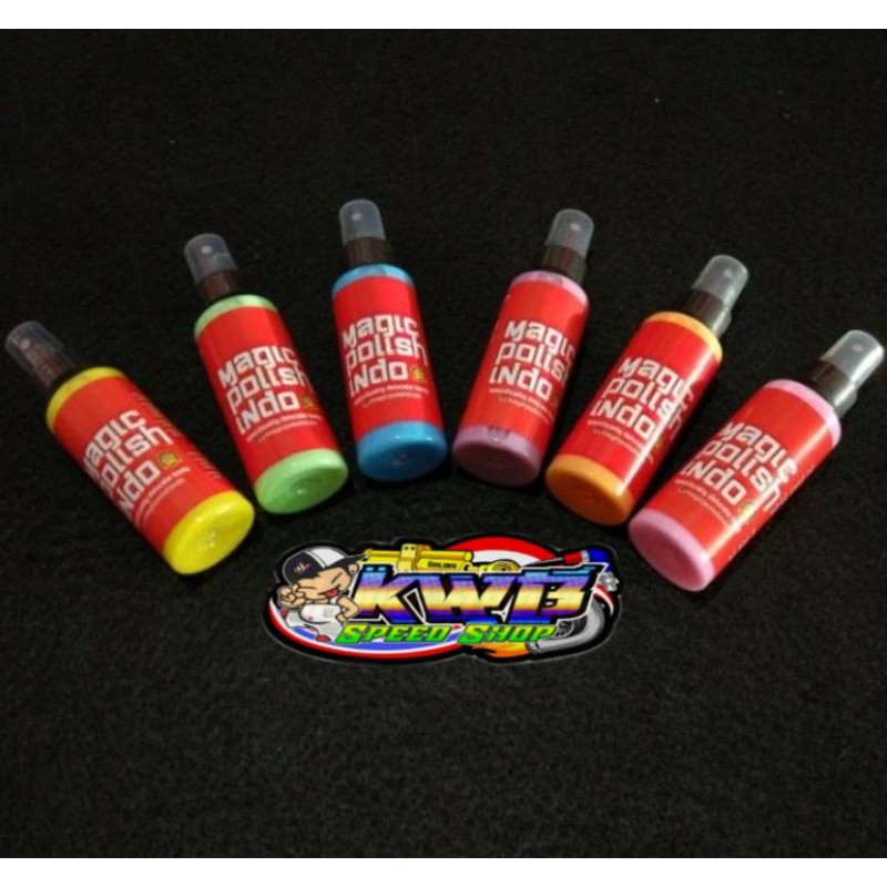 Magic polish indo pengkilap body halus body kasar plus kain microfiber