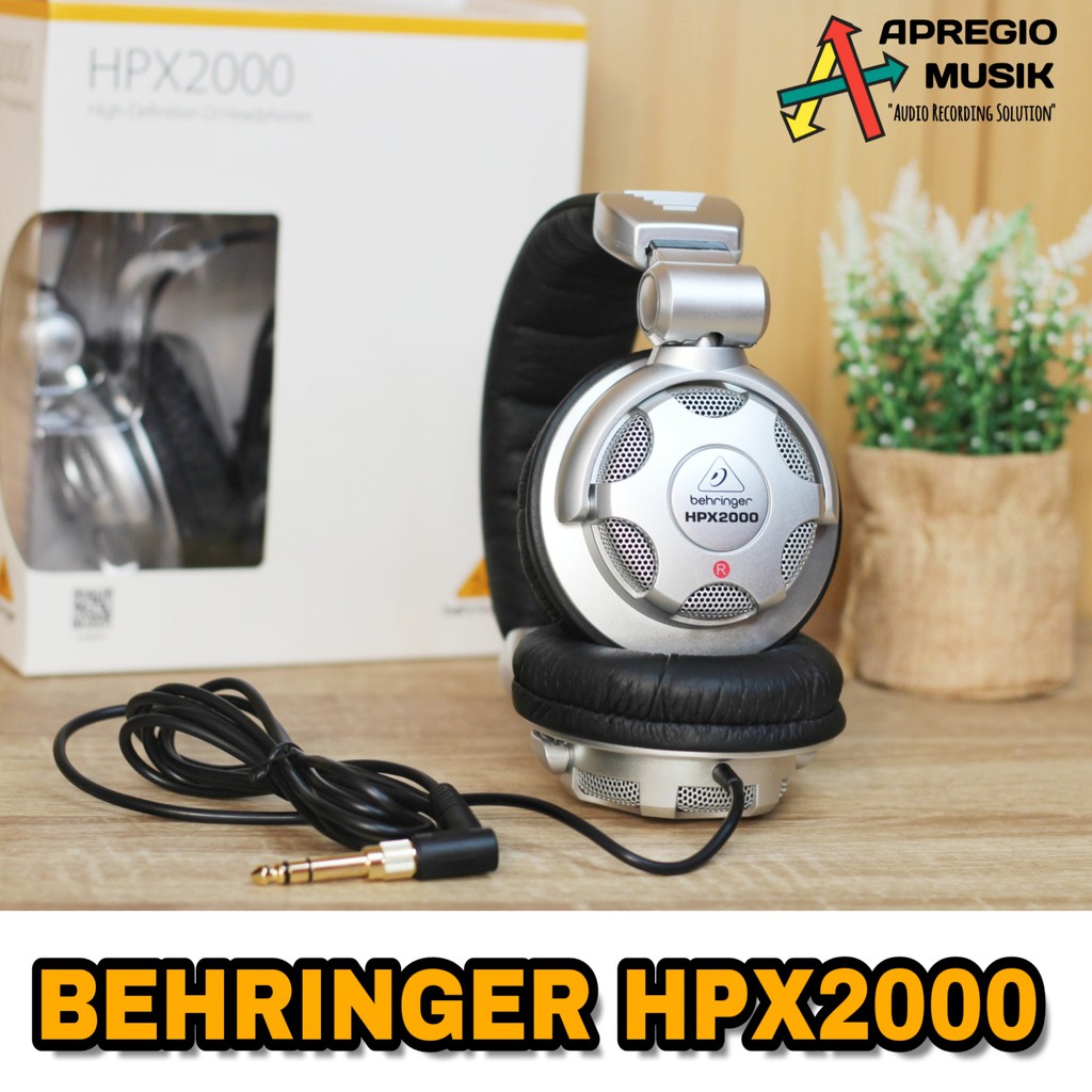 Behringer HPX2000 HPX 2000 Headphone Monitoring For DJ Recording