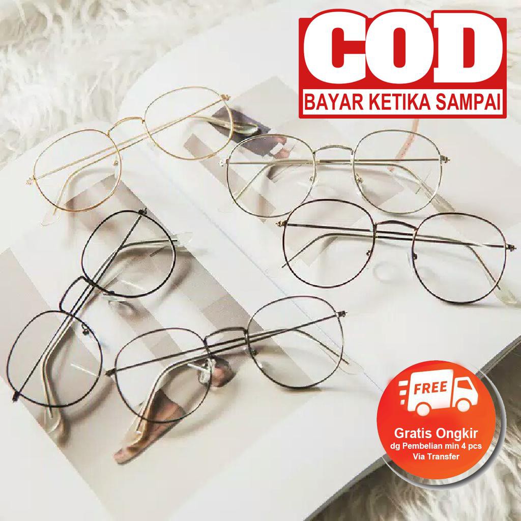KACAMATA OVAL  KACA MATA KOREA  KACAMATA OVAL KOREA FASHION PRIA WANIT Victoria