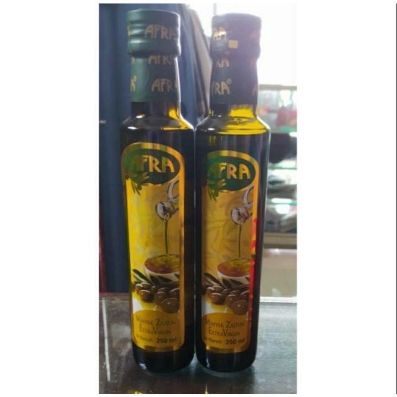 

Minyak Zaitun Afra ekstrak virgin oil 250 ml