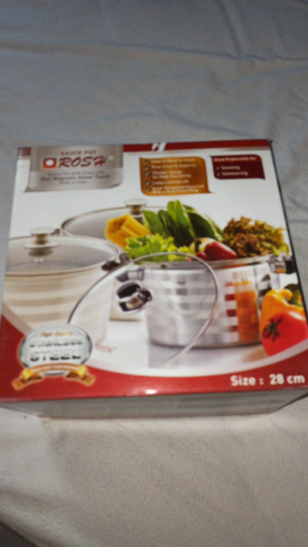 Baking Tray Nampan Wadah Tempat Penyimpanan Stenlis Subron 32x22 Cm