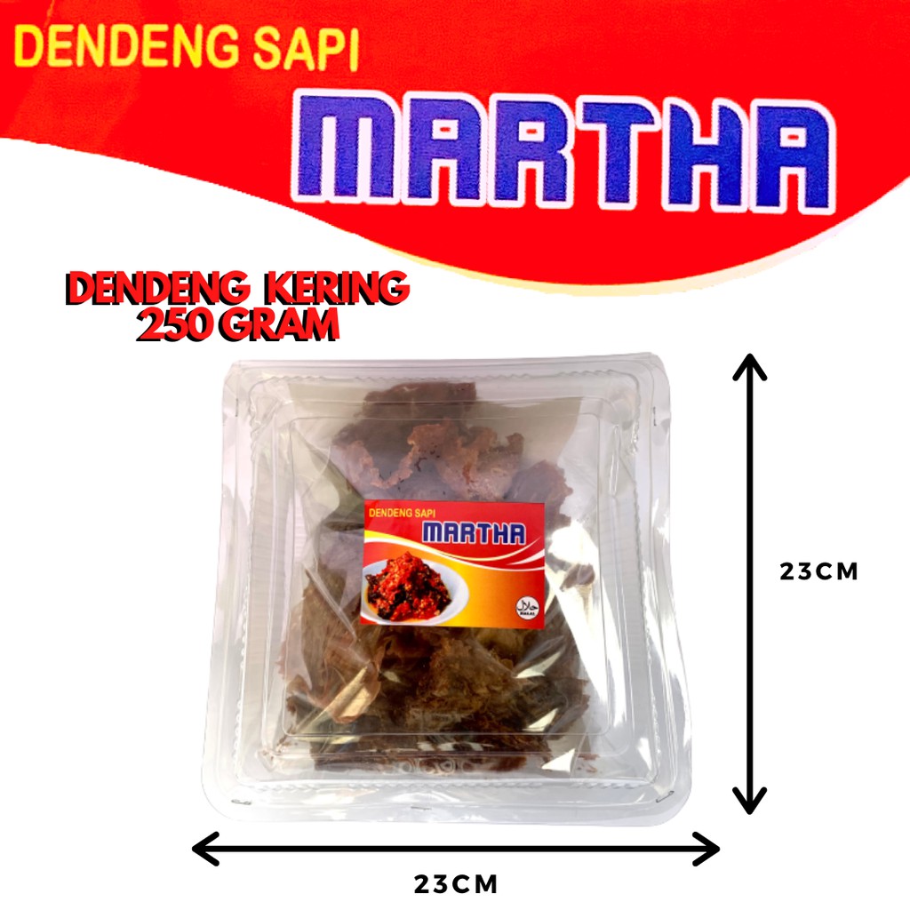 

DENDENG KERING MARTHA 100% HALAL ASLI PADANG - 250 GRAM