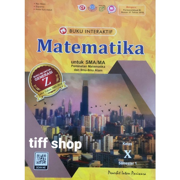 Jual Buku Lks Pr Interaktif Matematika Peminatan X Semester K