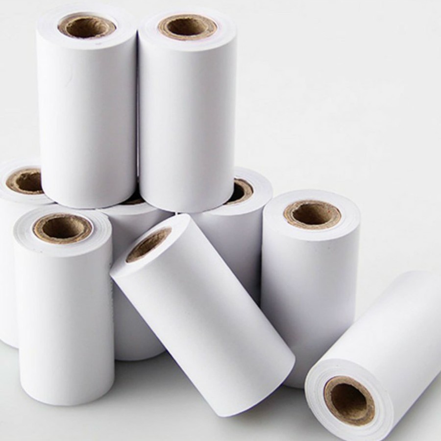 

Kertas Kasir Thermal Roll /pcs Bluetooth Thermal Printer 58x30mm Coreless (Tanpa Tulangan) Kertas Lebih Banyak