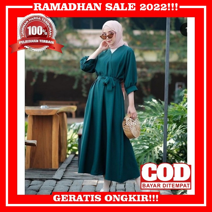 Gamis Gaun Dress Pesta Lamaran Kondangan Tunangan Akad Pengantin Wanita Terbaru 2022 Kekinian Mewah 