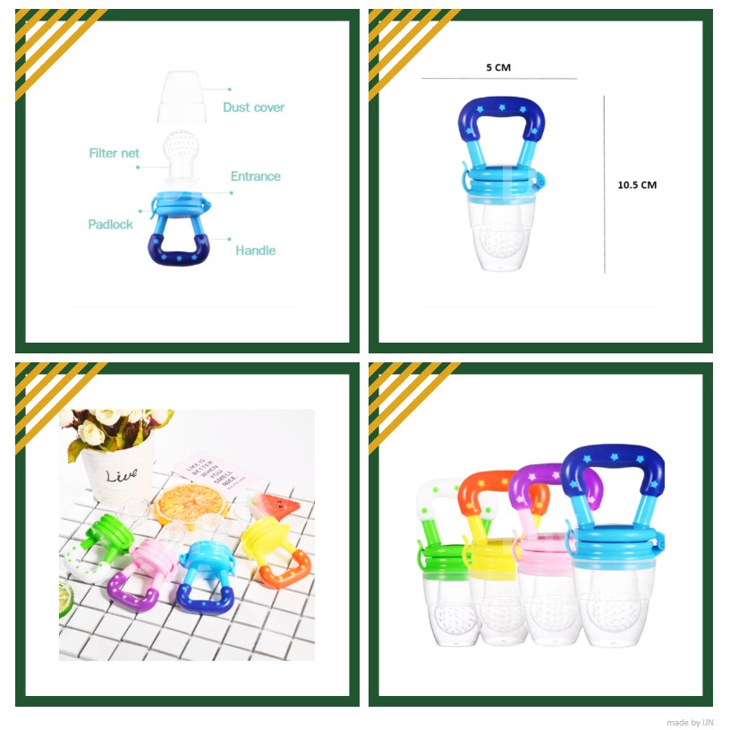 Empeng Buah Bayi Fruit Pacifier Dot Bayi Gigitan Bayi Termurah Kualitas Import SURABAYA