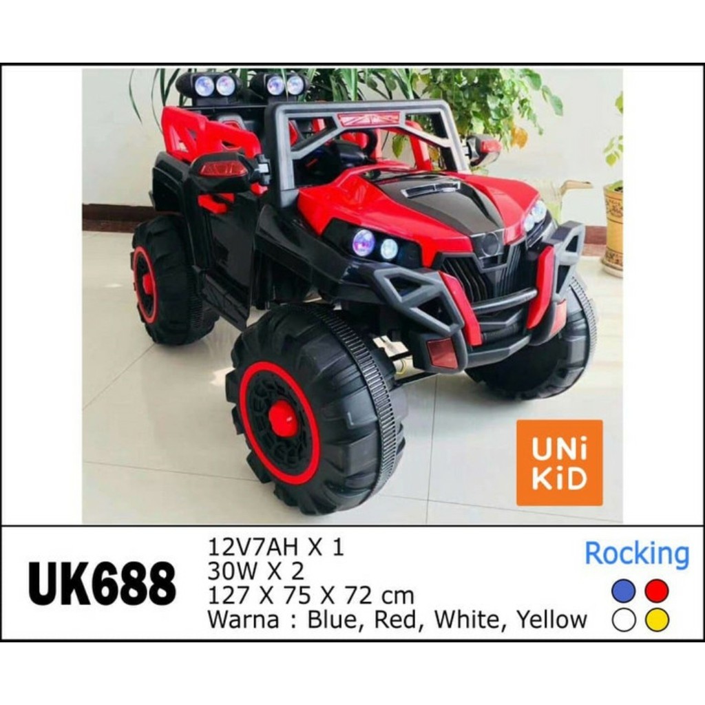 Mobil Aki Anak Jeep Unikid UK 688