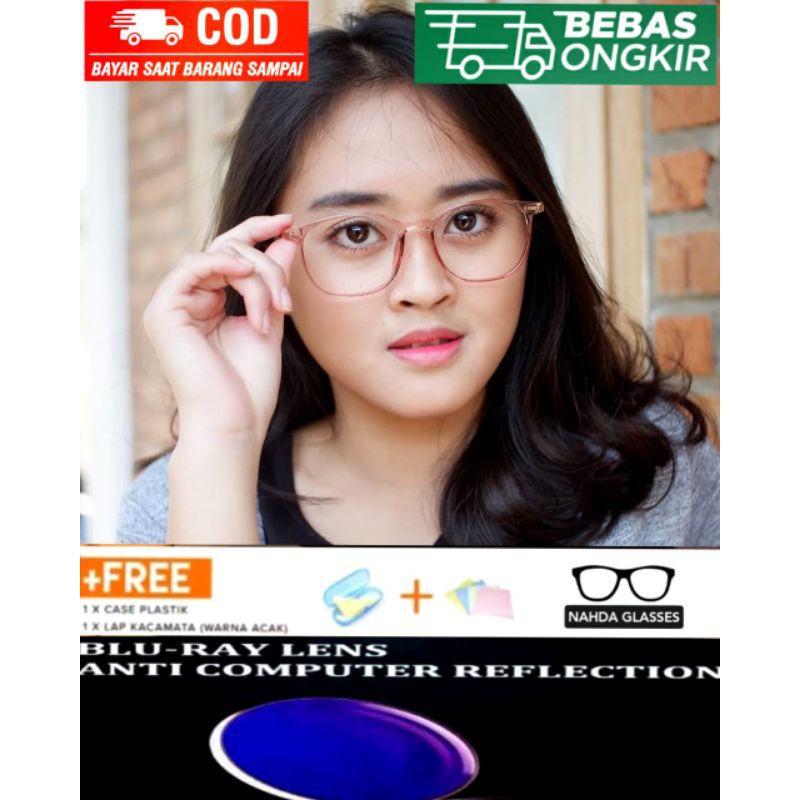 Kacamata Antiradiasi / Blueray Frame Ringan 2130