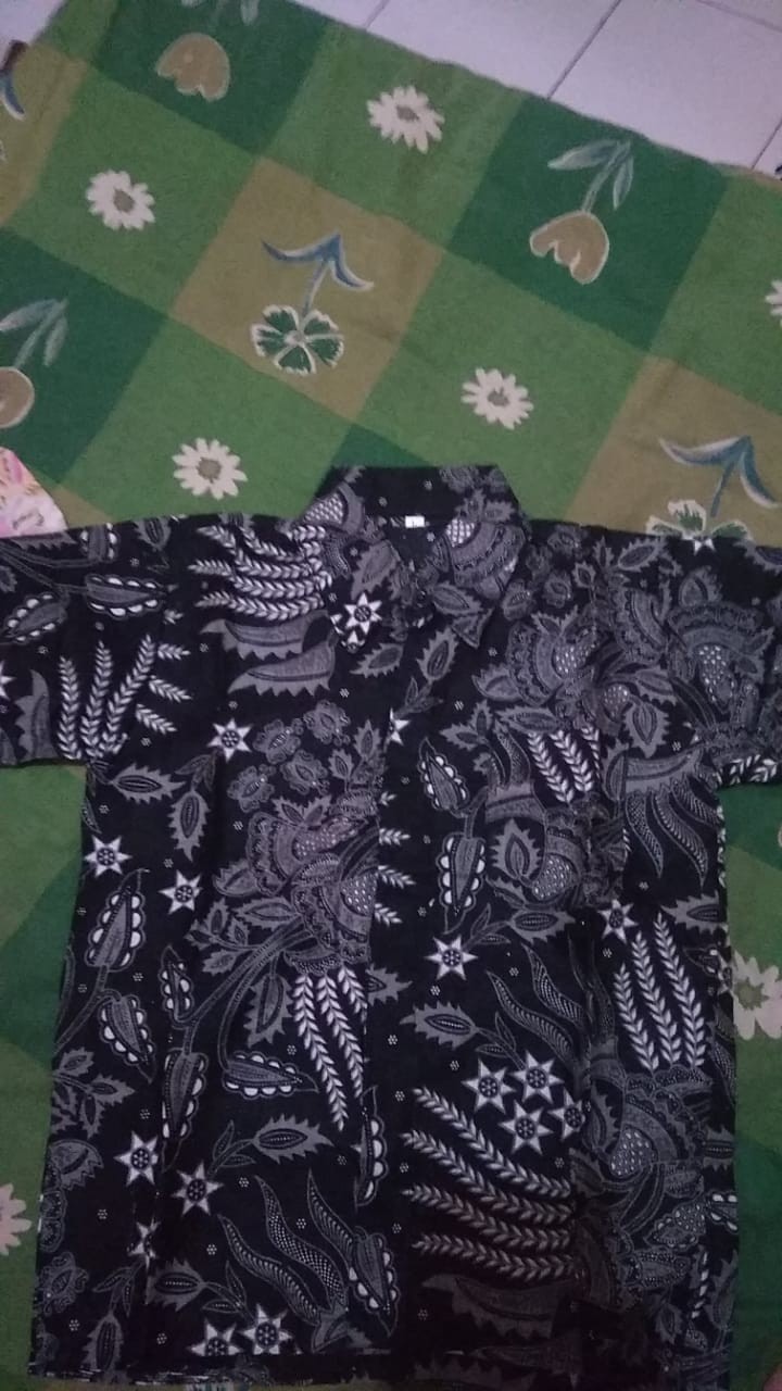 Baju Batik Anak Laki-laki Lengan Panjang Umur 2-14 Tahun Bisa Buat Sekolah Hari Batik - Kemeja Batik