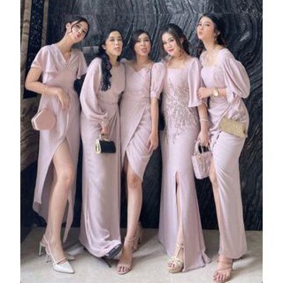 Jasa Jahit Kebaya Bridesmaid Costum Modern Request Model Request Warna