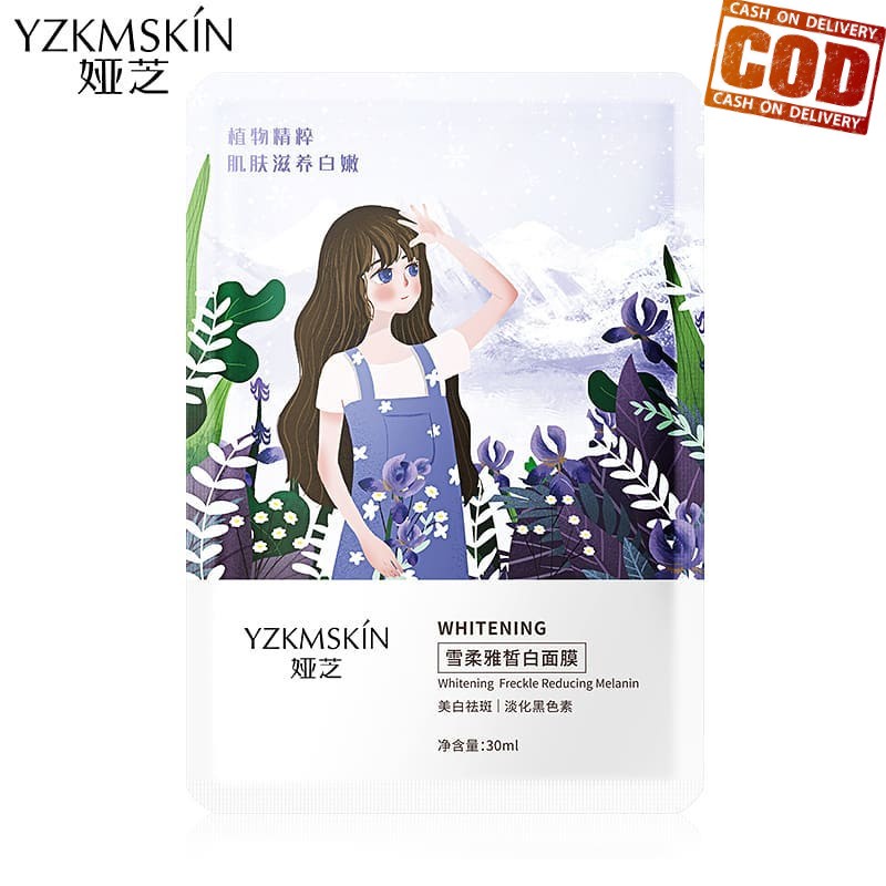 PROMO HARI INI YZKMSKIN MMasker Wajah Korea Mencerahkan Aktif Mengontrol Minyak | Hydrating Moisturi