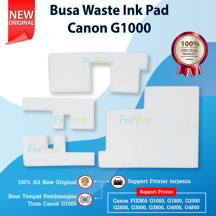 Ink Pad Busa Pembuangan G1000 G2000 G3000 Absorber PIXMA G1000 G2000 G3000 QY5-0558-000