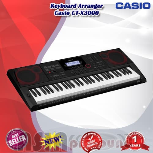 Keyboard Casio CT-X3000 / CTX3000 / CT X3000 / CTX 3000 61-key