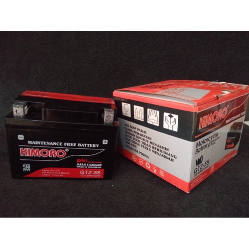 Jual Aki kering 12v 5A Cocok Buat Motor Honda Beat Vario / Aki Kering