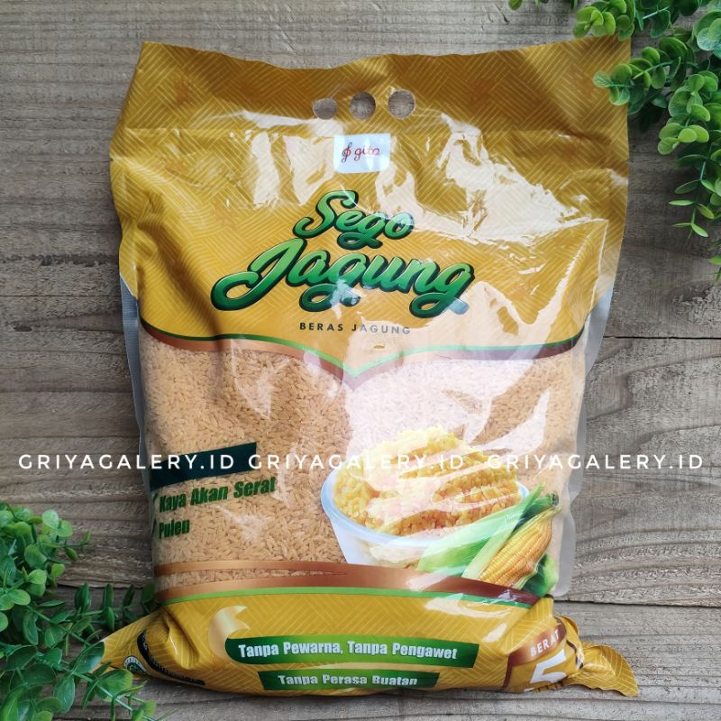 Gita Sego Jagung Sego Singkong 5kg Beras Jagung Analog