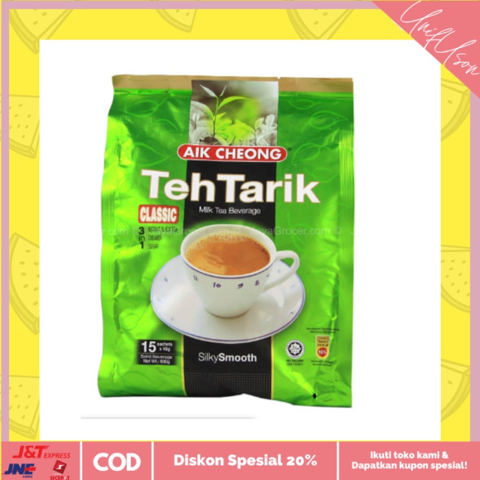 

⭐COD⭐ Aik Cheong Milk Tea Classic 3 in 1 / Teh Tarik Classic Asli