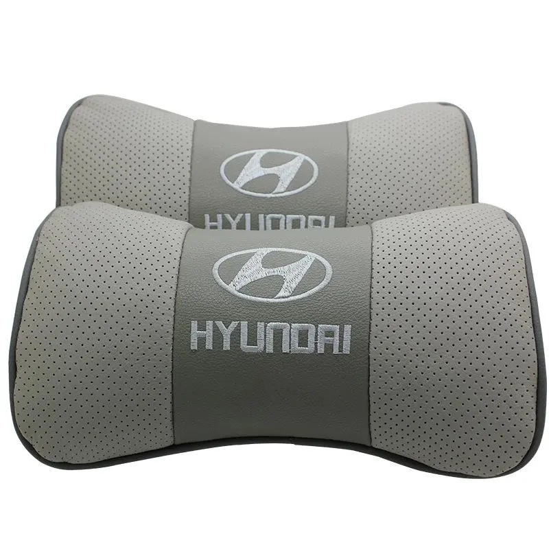 G-club Bantal Sandaran Kepala Bahan Kulit breathable Untuk Hyundai