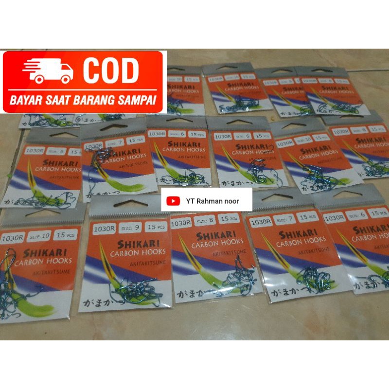 Kail Pancing isi 15 (betok/papuyu)