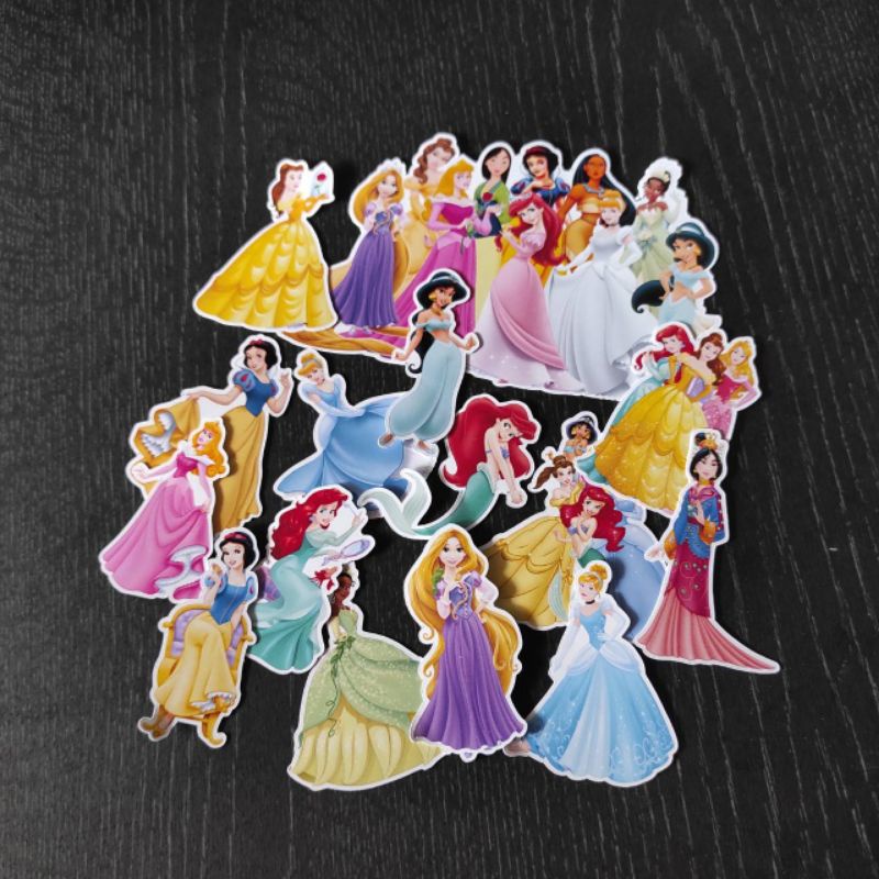 

stiker kertas karakter Putri disney 15pcs stiker aksesoris