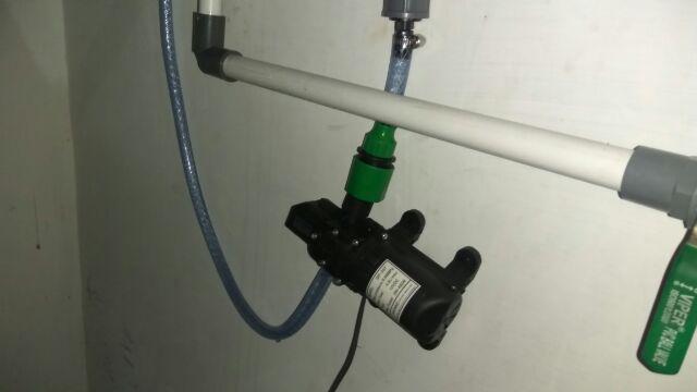 Pompa Air Dc / Pompa Penguat Semprotan 100psi