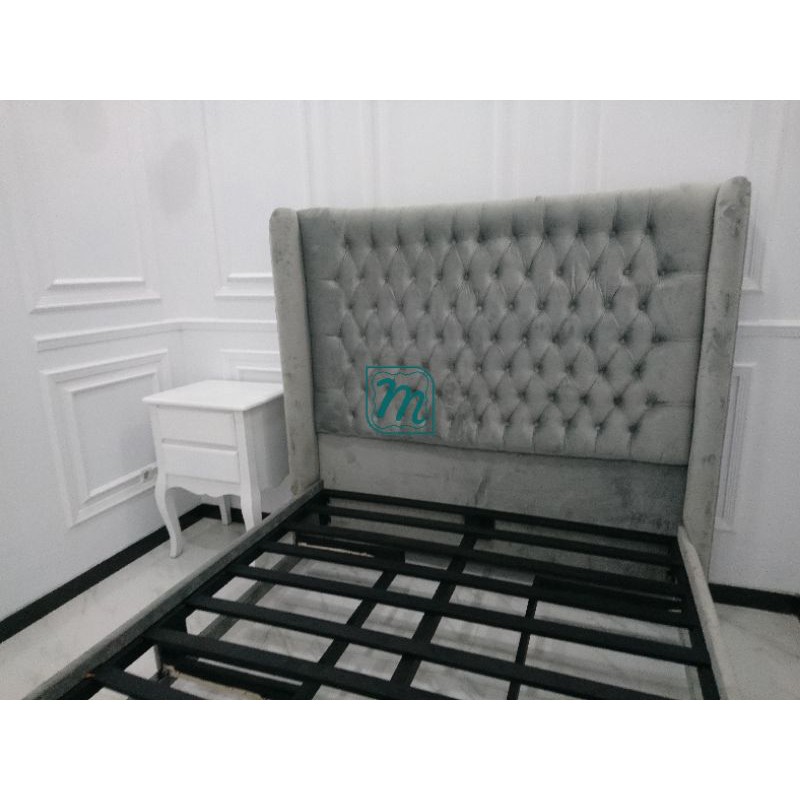 DIPAN SULTAN FULL BLUDRU SUEDE / DIPAN SCANDINAVIA MODERN MANIMALIS