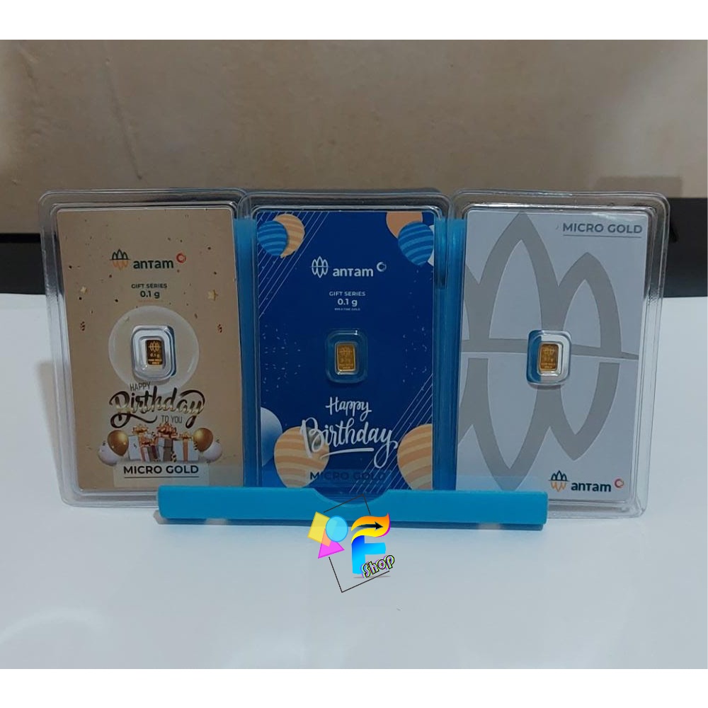 Logam Mulia Micro Gold Antam PT. Hartadinata Abadi 0.1 g Gift Series