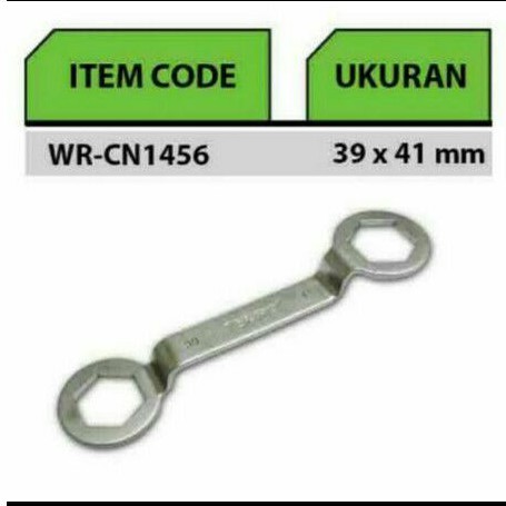 tekiro CN 1456 kunci blok mesin 39x41 coupling nut wrench 39 x 41 CN1456