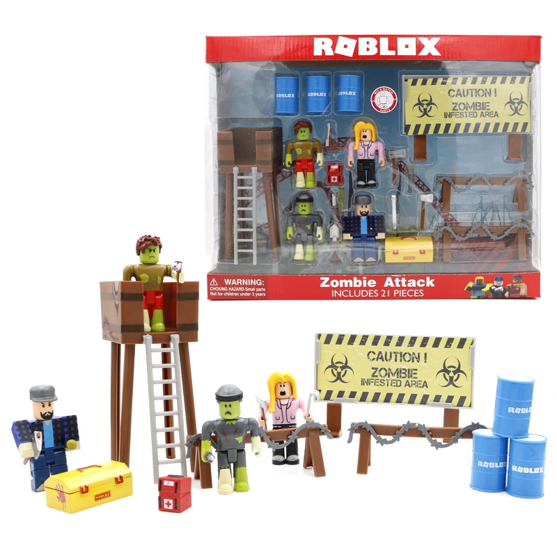 Roblox Zombie Characters Toy Roblox Doll Profession Worker Figma - star wars characters roblox