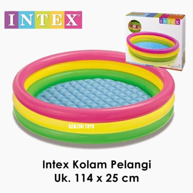 kolam renang anak intex 1.14m x 25cm