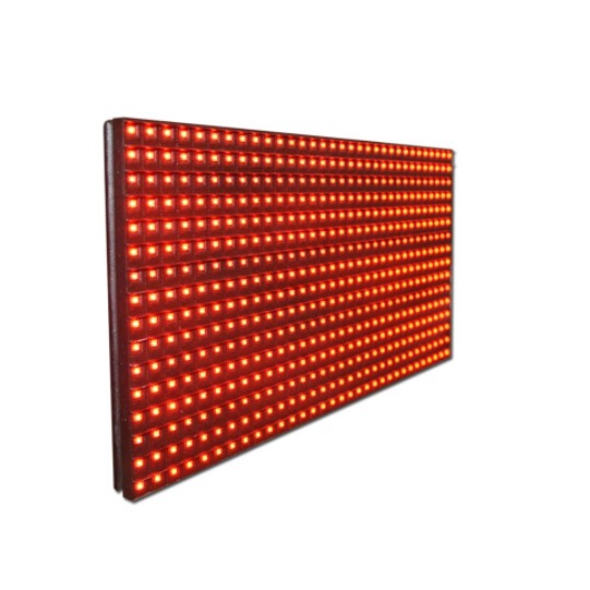 LED Modul Running Text Panel P10 FULL Outdoor Merah Red