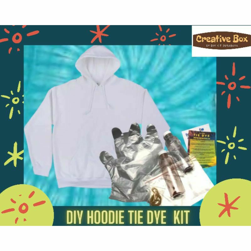 

DIY HOODIE TIE DYE KIT I GIFT I KADO I HAMPERS I TIE DYE I KADO UNIK