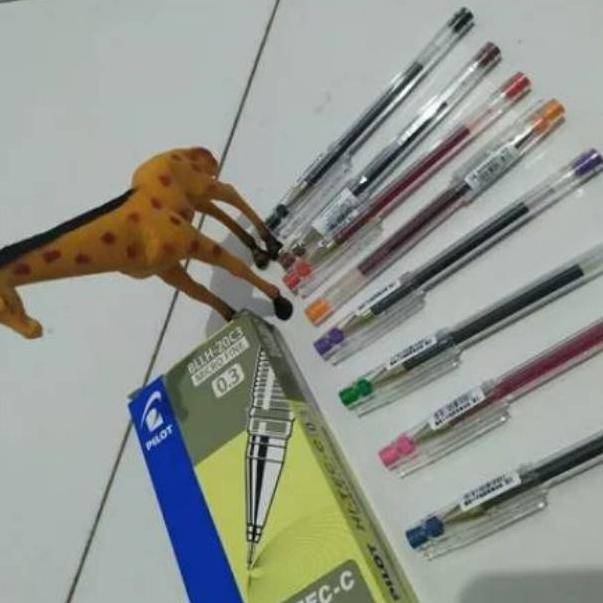 

[PRODUK NMRAA] pen hi tech pilot 0.3 0.25 0.4 mm satuan ecer warna/i hi- tec pulpen hitec pen maknam MHS