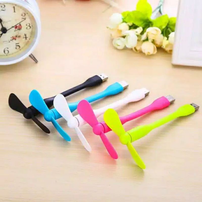 JM Kipas Usb Flexibel / Kipas Xiaomi / Usb Mini 2 Baling / powerbank