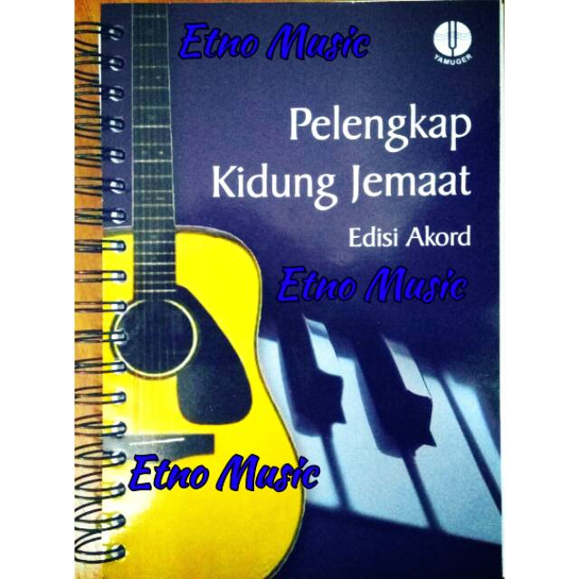 Buku Piano Gitar PKJ - Pelengkap Kidung Jemaat - Edisi Akor