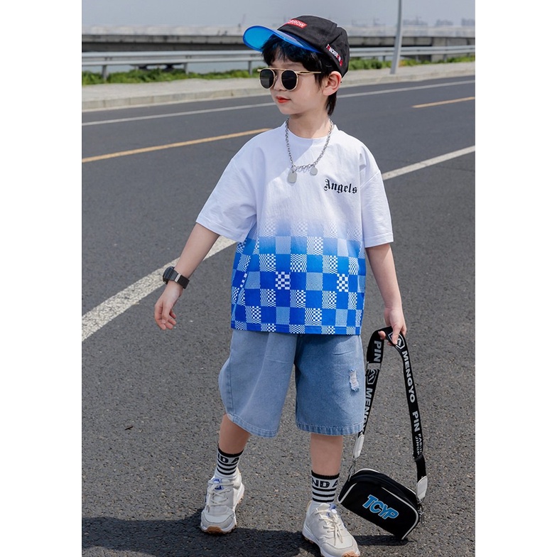 (COD) Baju Anak Laki Laki Import / Setelan Anak Laki Laki Import / Stelan Anak Laki Laki / Setelan K