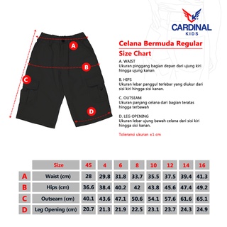 Jual CARDINAL KIDS BERMUDA PANTS 9 (INDIGO) Indonesia|Shopee Indonesia