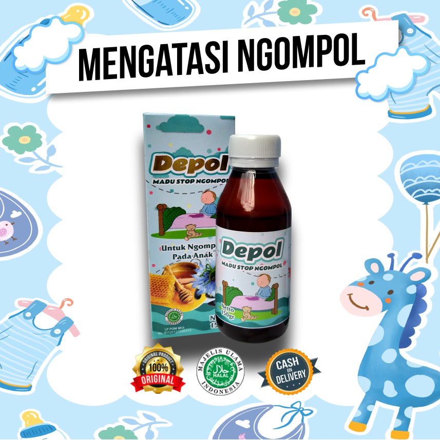 MADU DEPOL ATASI ANAK SERING NGOMPOL AMPUH TERJAMIN AMAN 100% HALAL MUI SUDAH BANYAK TERBUKTI